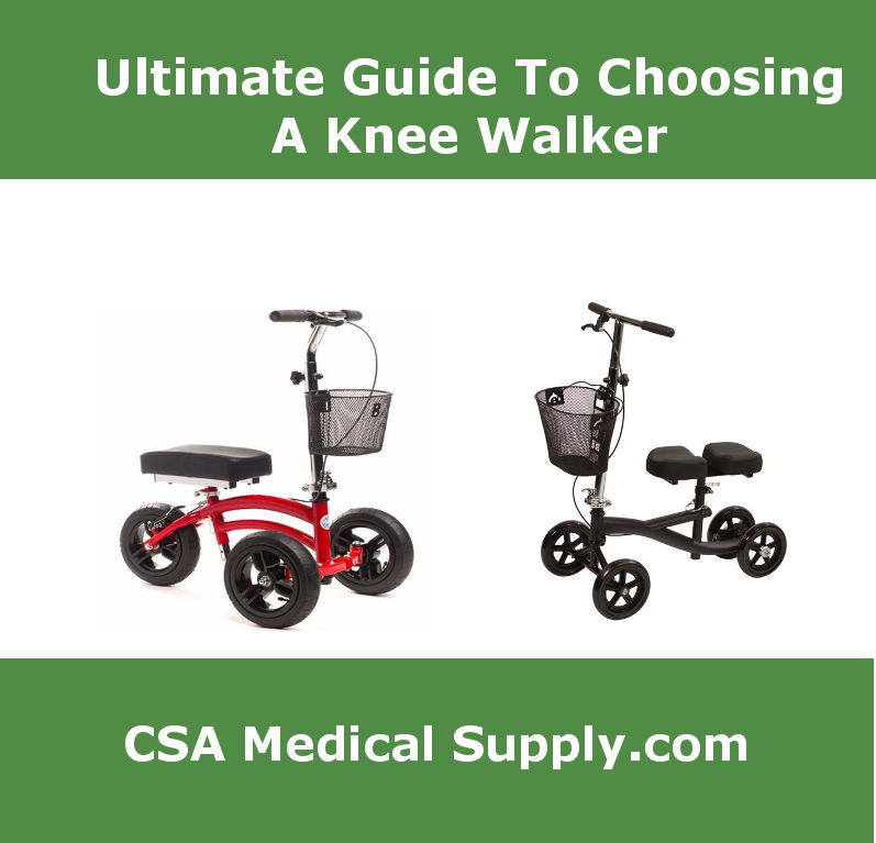 Ultimate Guide To Choosing a Knee Walker